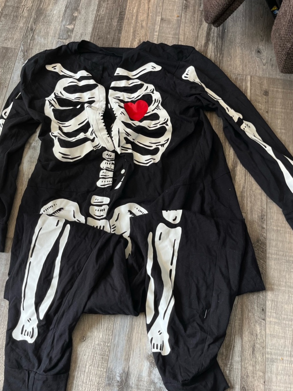 Old Navy Petite XXL skeleton pyjamas one piece  - like new